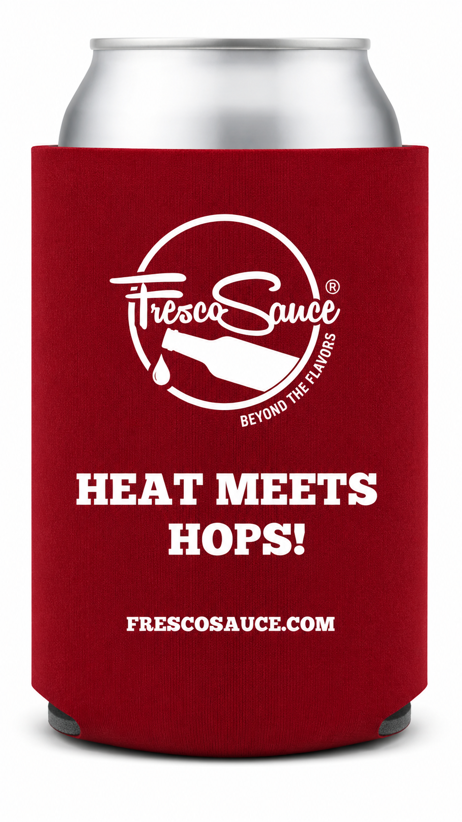 Fresco Sauce “Heat Meets Hops!” Can Cooler