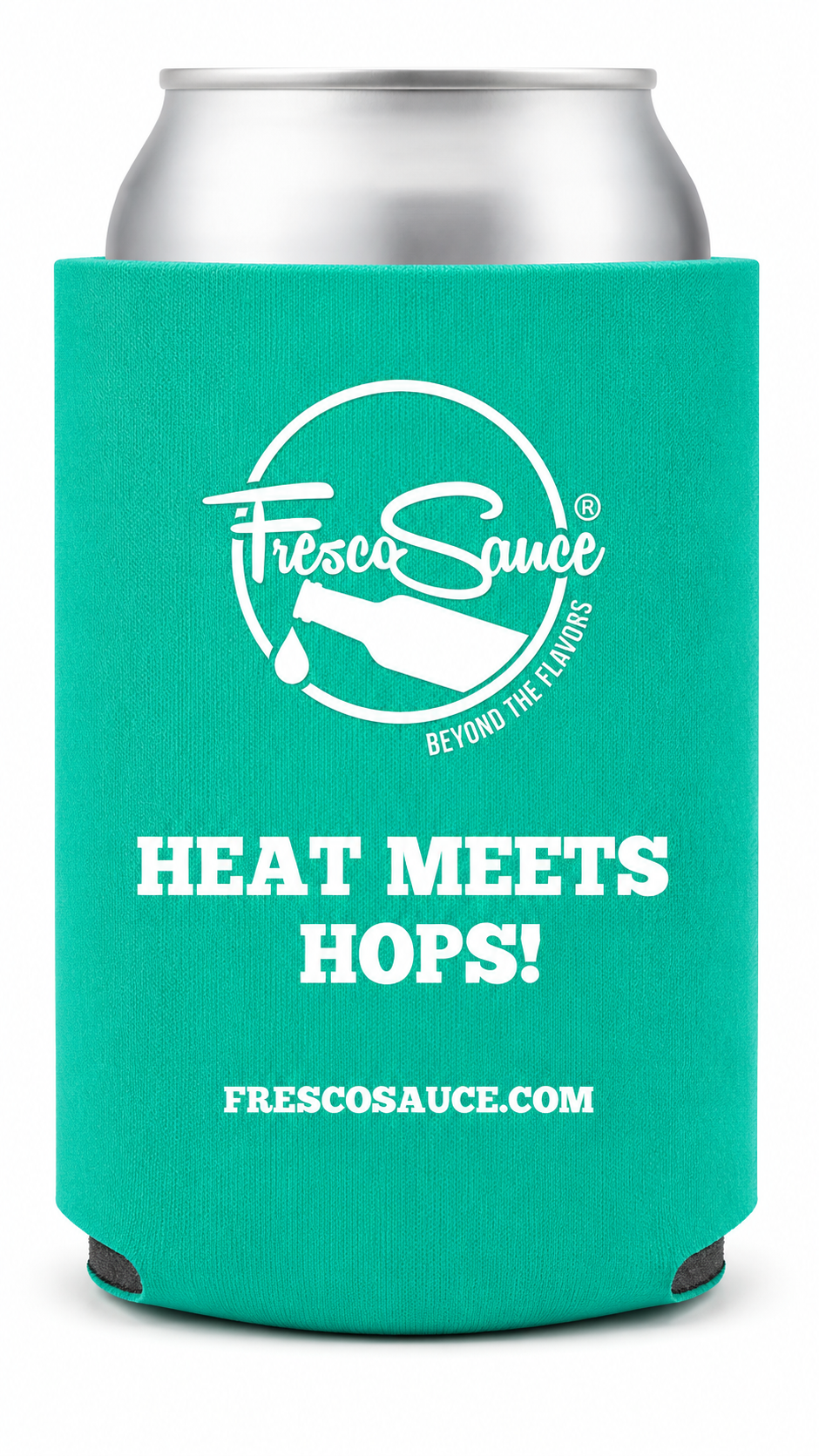 Fresco Sauce “Heat Meets Hops!” Can Cooler