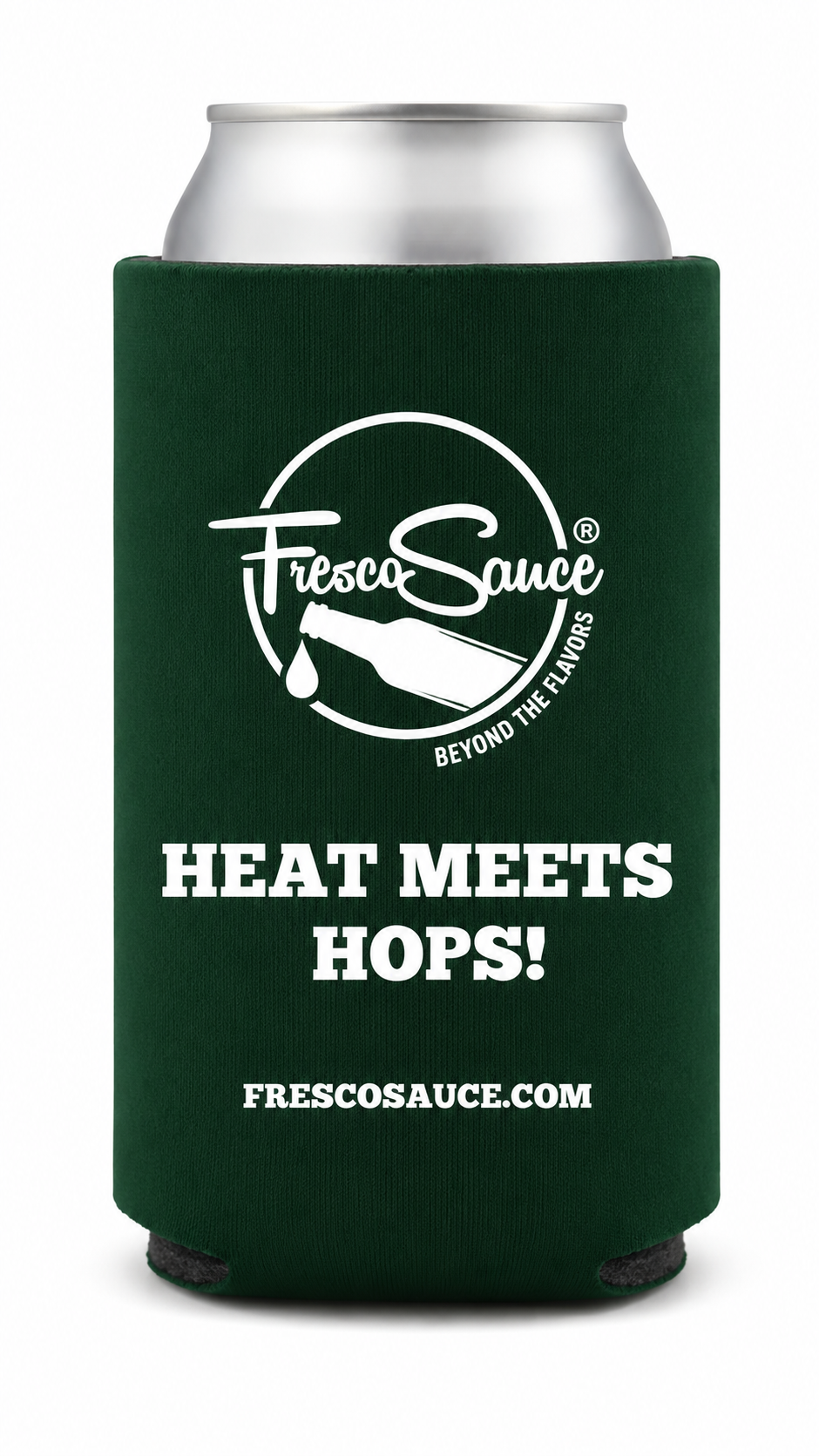 Fresco Sauce “Heat Meets Hops!” Can Cooler