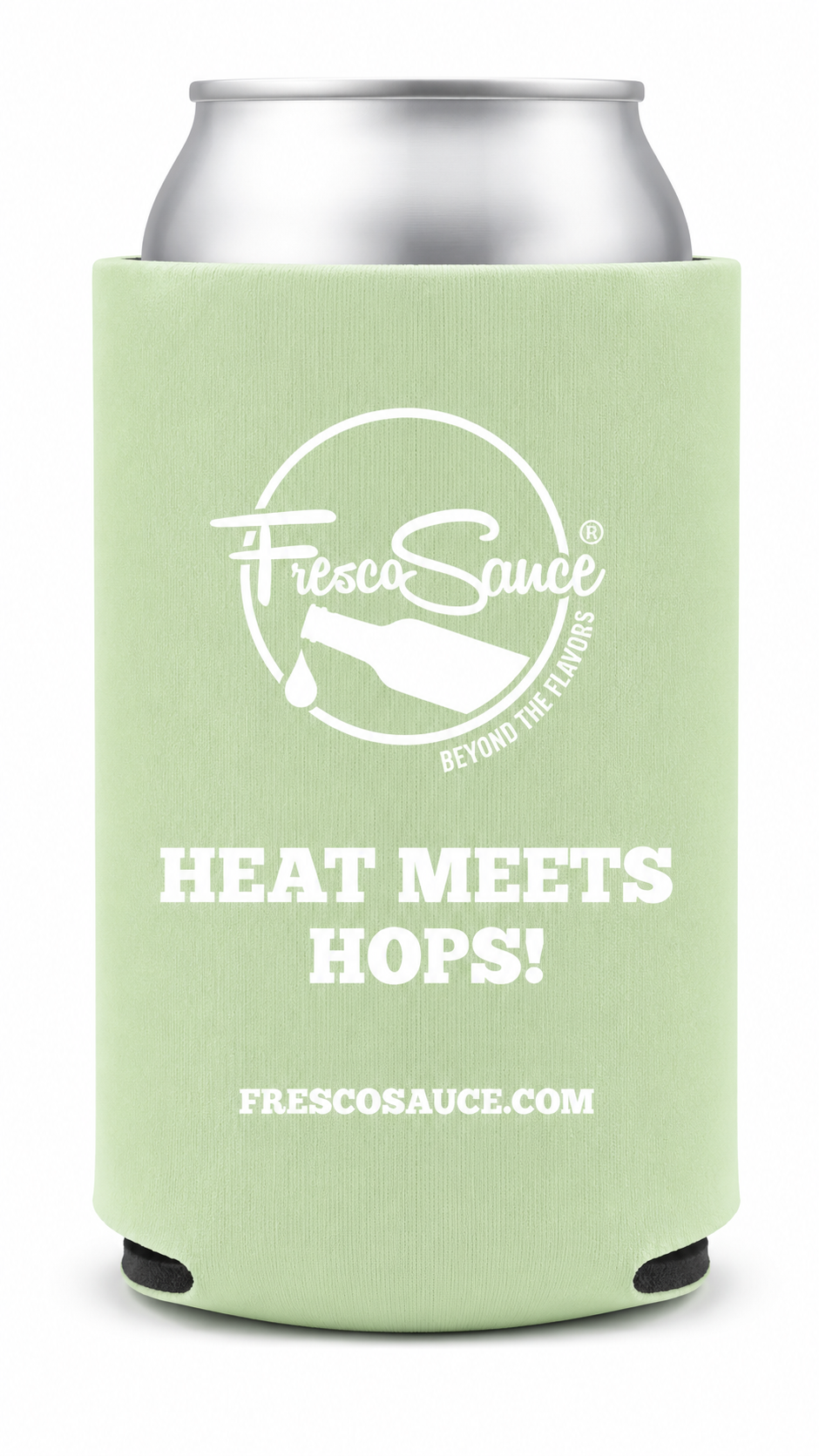 Fresco Sauce “Heat Meets Hops!” Can Cooler