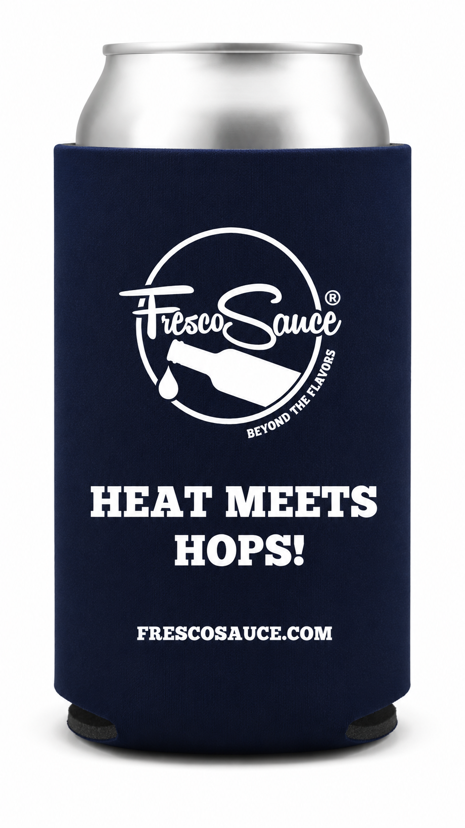 Fresco Sauce “Heat Meets Hops!” Can Cooler