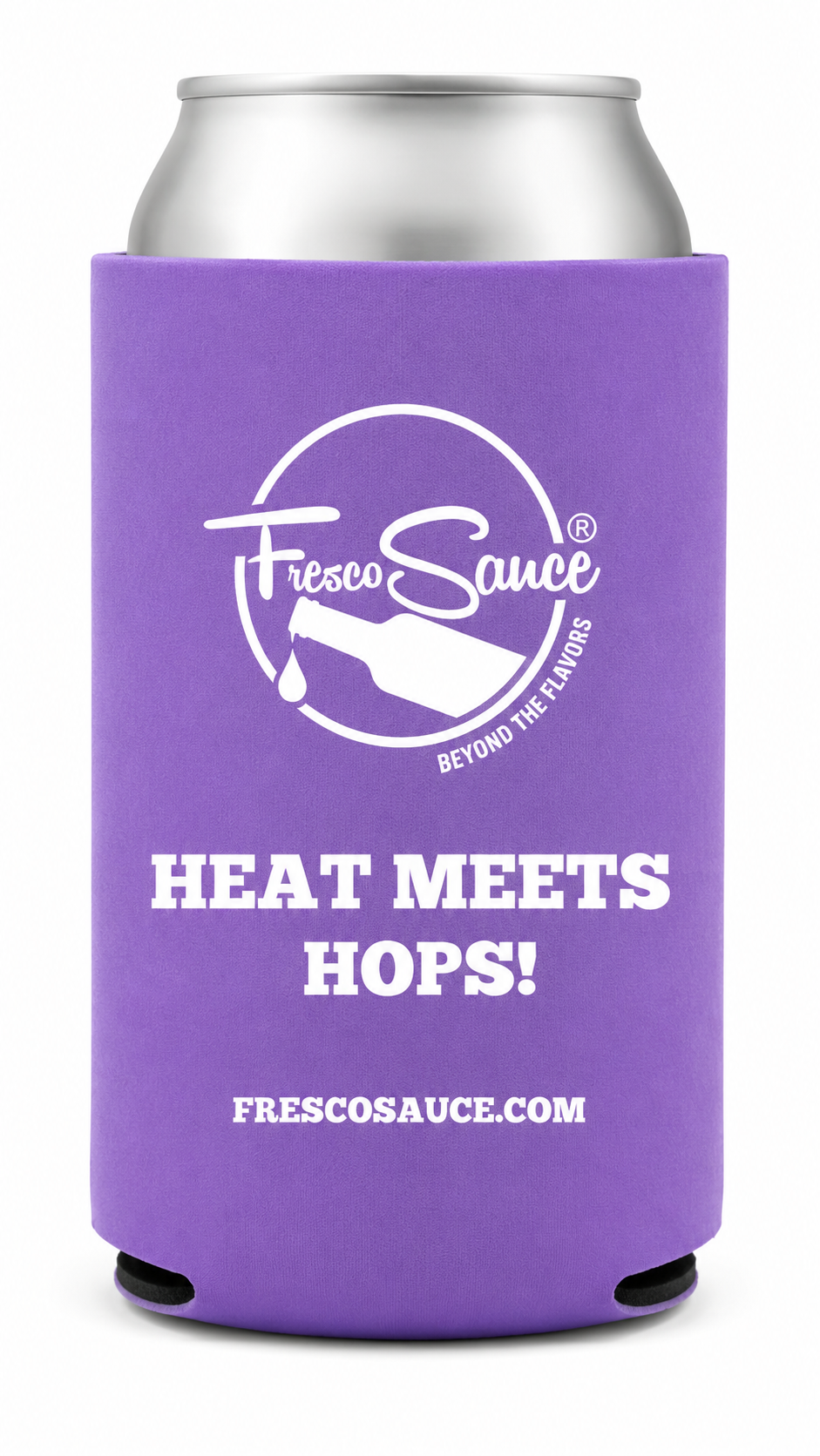 Fresco Sauce “Heat Meets Hops!” Can Cooler