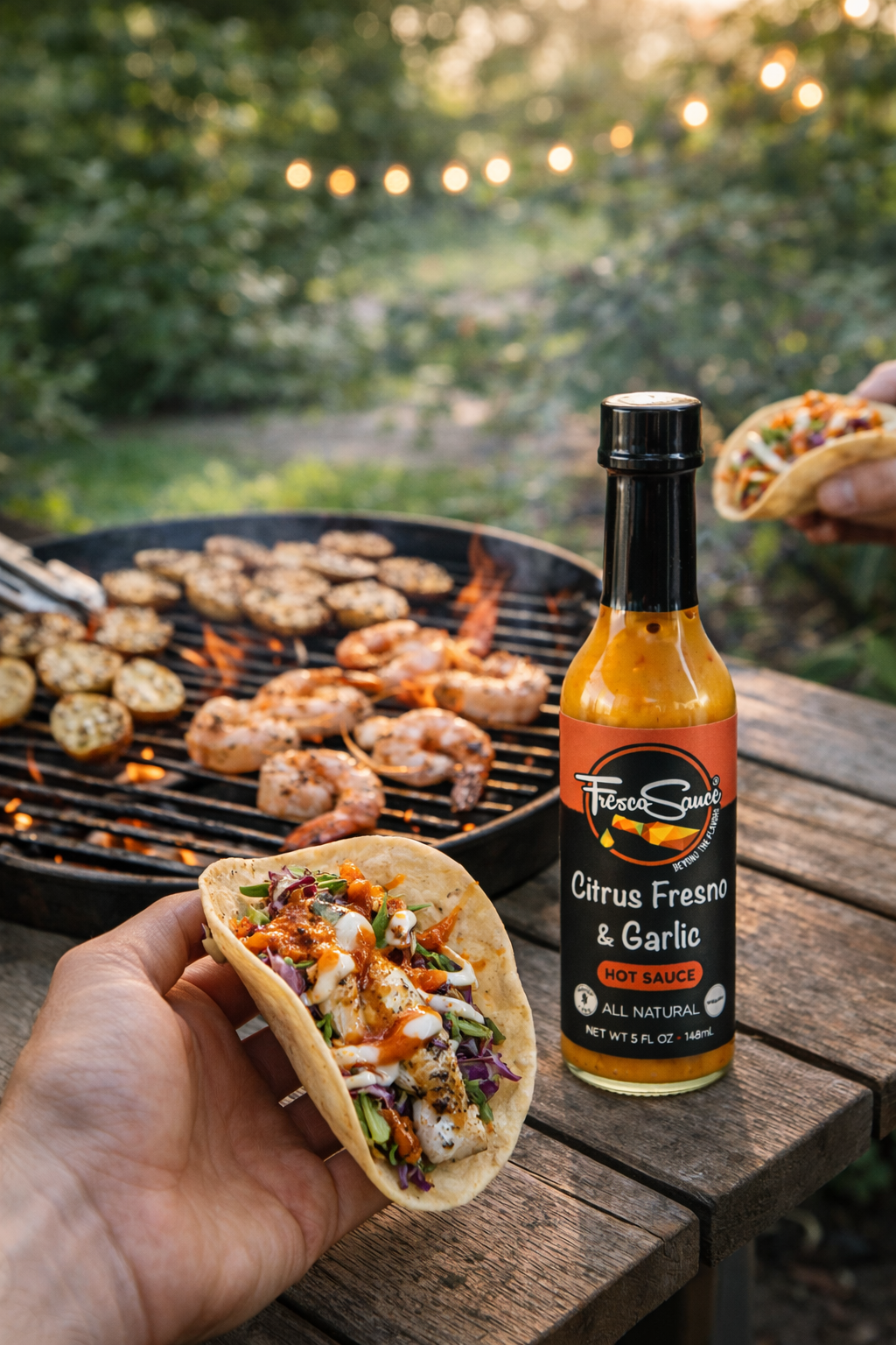 Citrus Fresno & Garlic Hot SauceFresco SauceHot Sauce