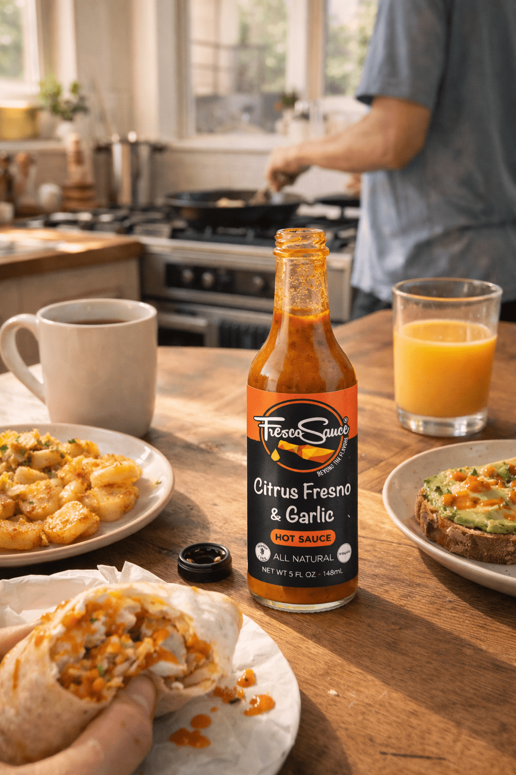 Citrus Fresno & Garlic Hot SauceFresco SauceHot Sauce