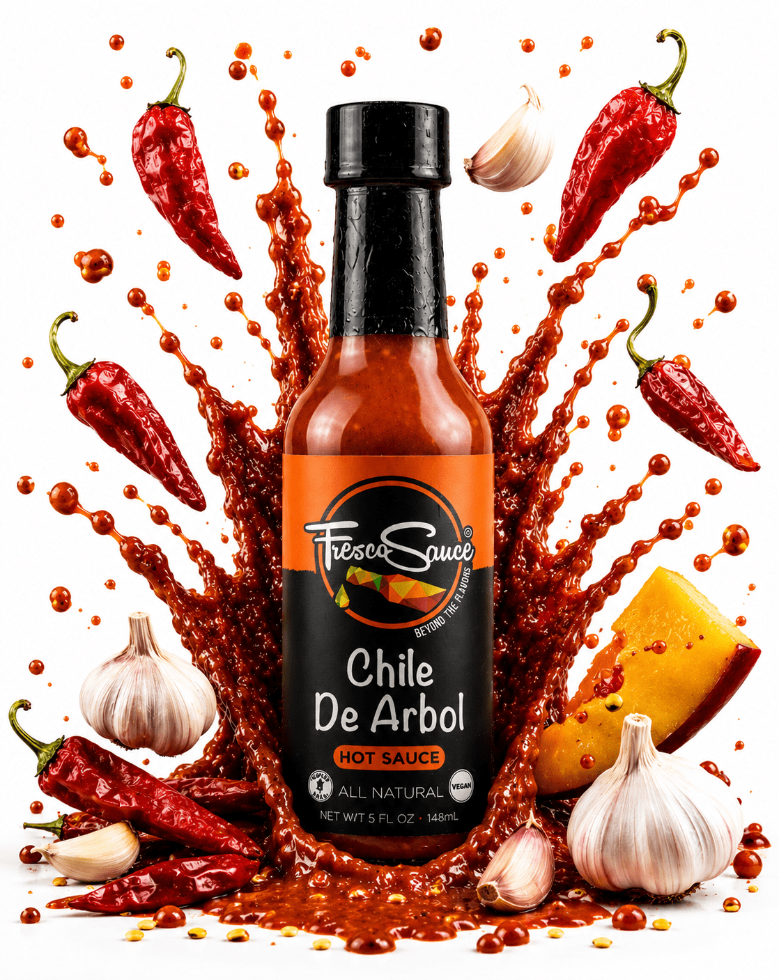 Fabulous Hot Sauce Gift 4 Pack | Includes a Hot Ones Sub Box Featured SauceFresco SauceHot Sauce