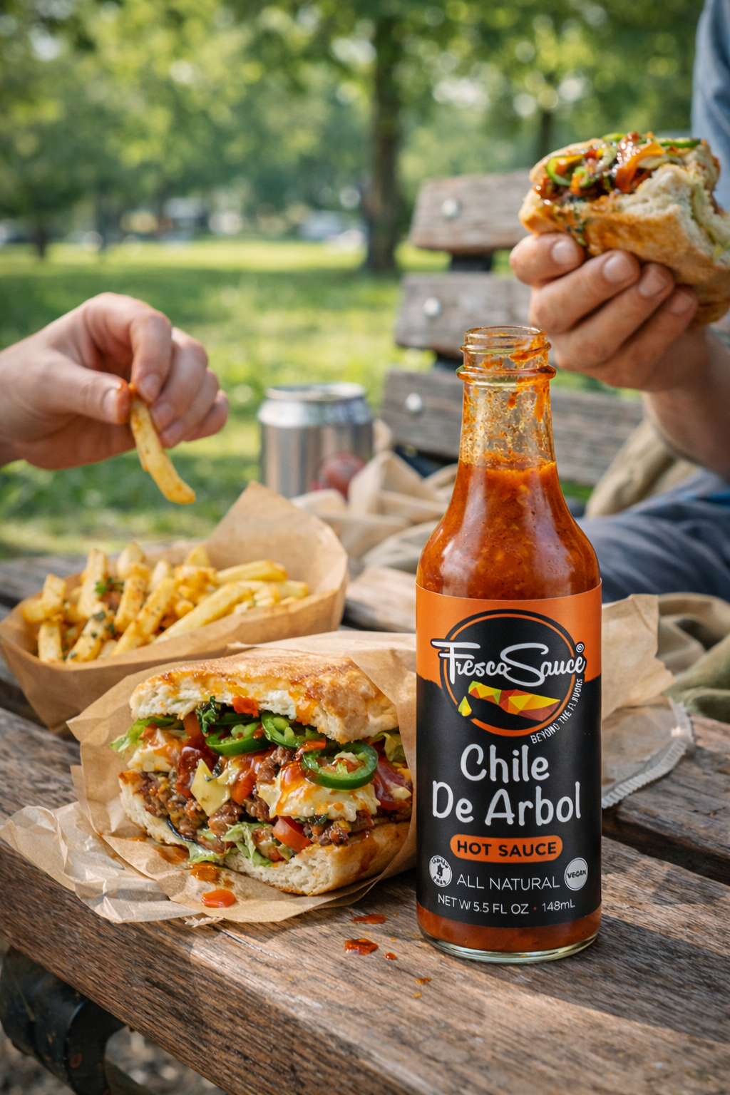 Fresco Sauce Chile De Arbol Hot SauceFresco SauceHot Sauce