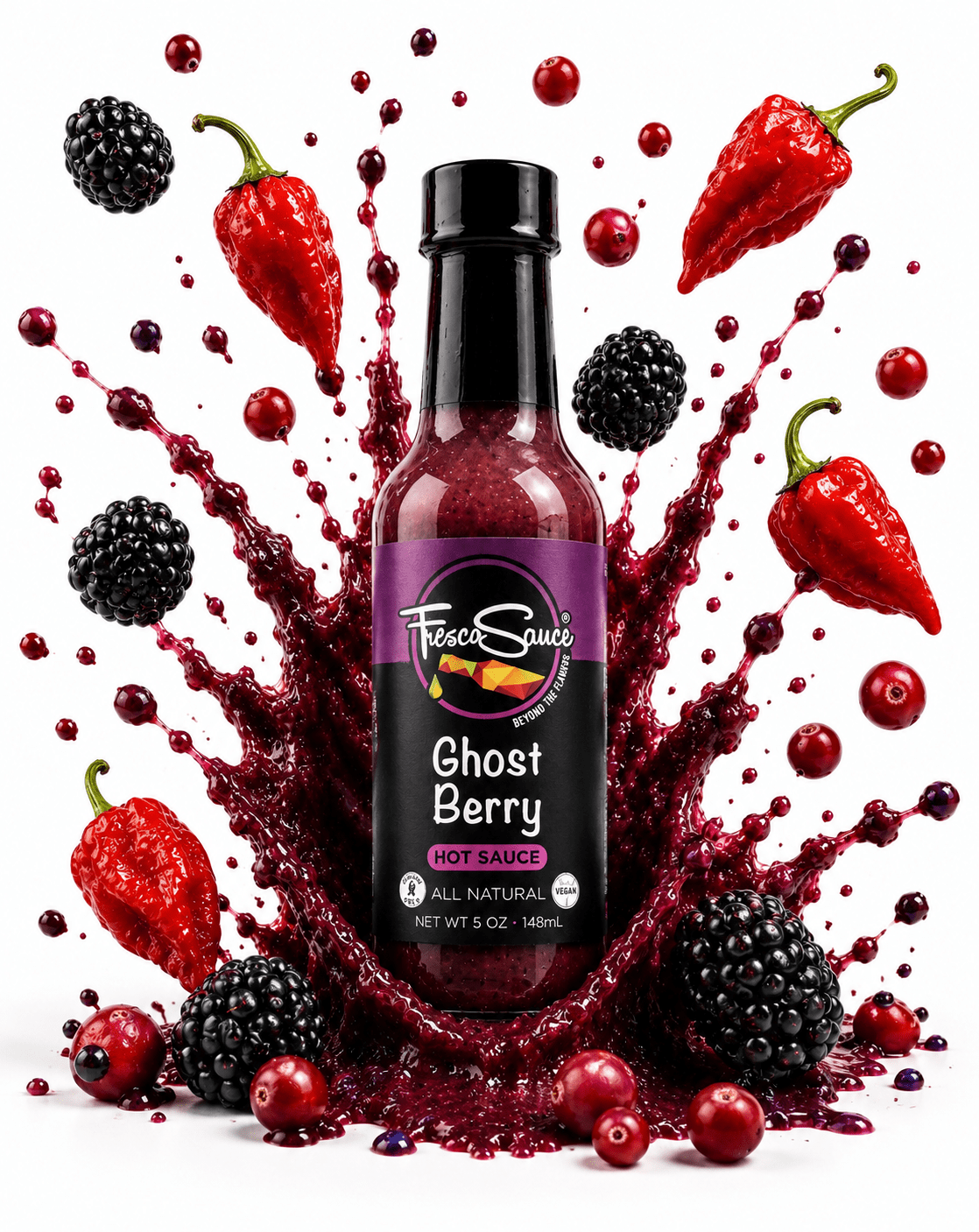 Fresco Sauce King Hot Sauce 6 pack Bundle | Includes two Hot Ones Featured SaucesFresco SauceHot Sauce